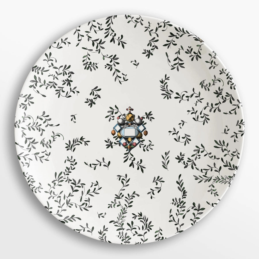 Pompei Set of 1 Porcelain Serving Plates