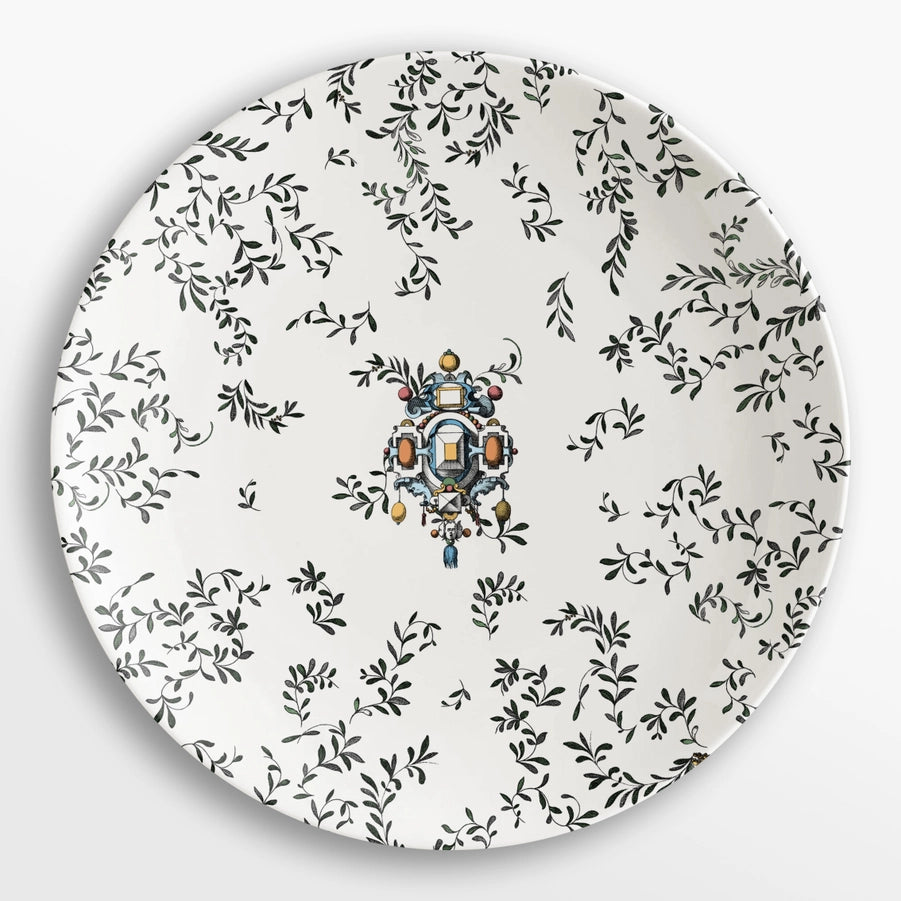 Pompei Set of 1 Porcelain Serving Plates